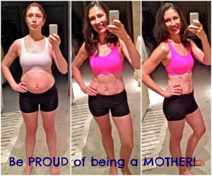Be proud of being a mama collage