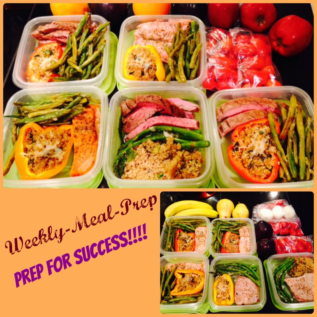 Meal prep Collage