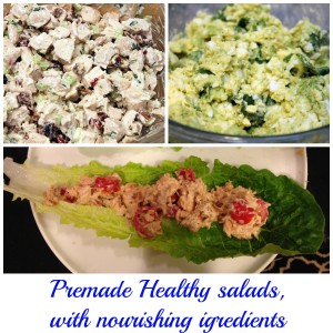 Premade healthy salads