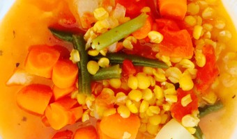 Split Peas and Vegetables Soup